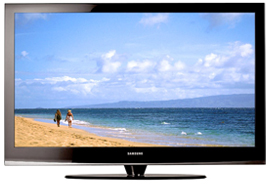 THIRD PRIZE - Samsung 50in Plasma HDTV
